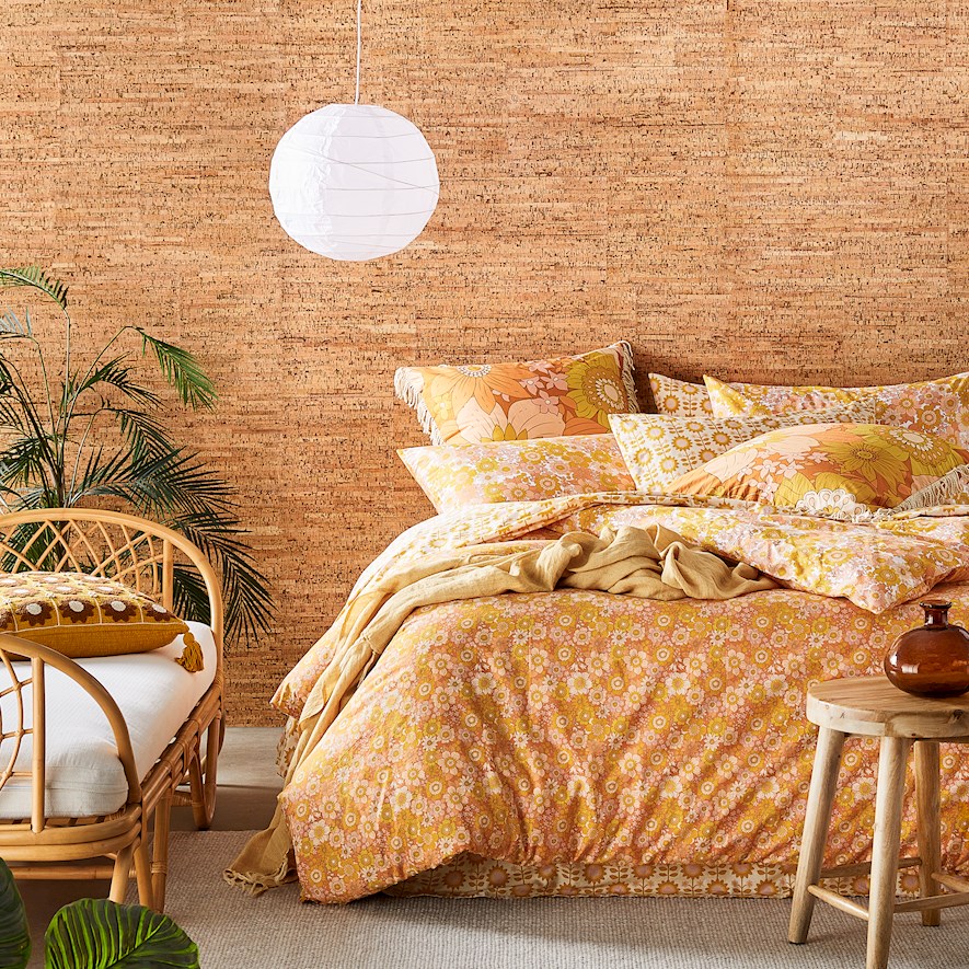 Adairs floral quilt clearance cover