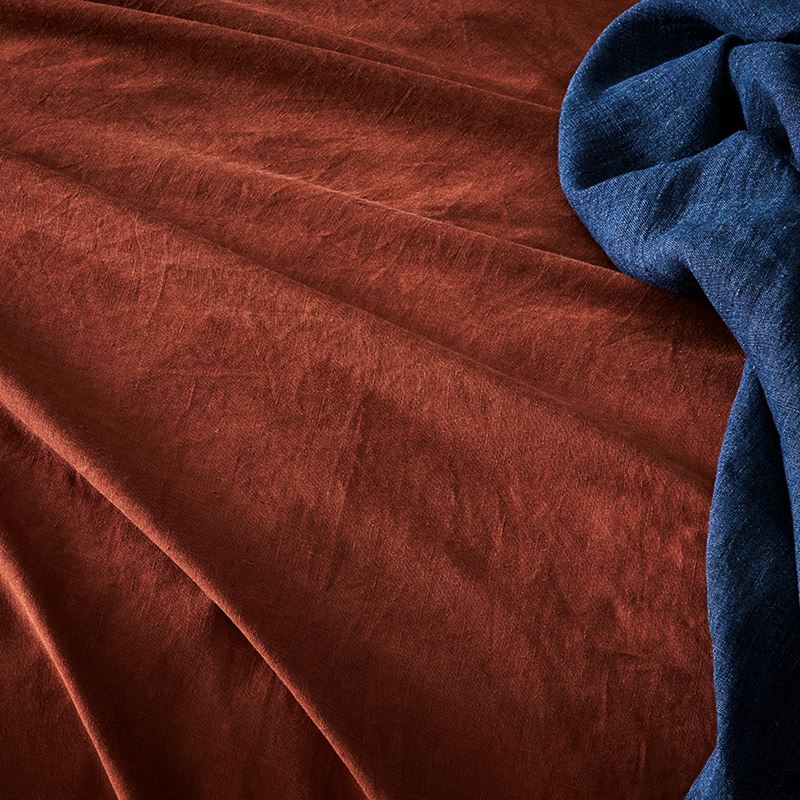 Vintage Washed Linen Sahara Quilt Cover