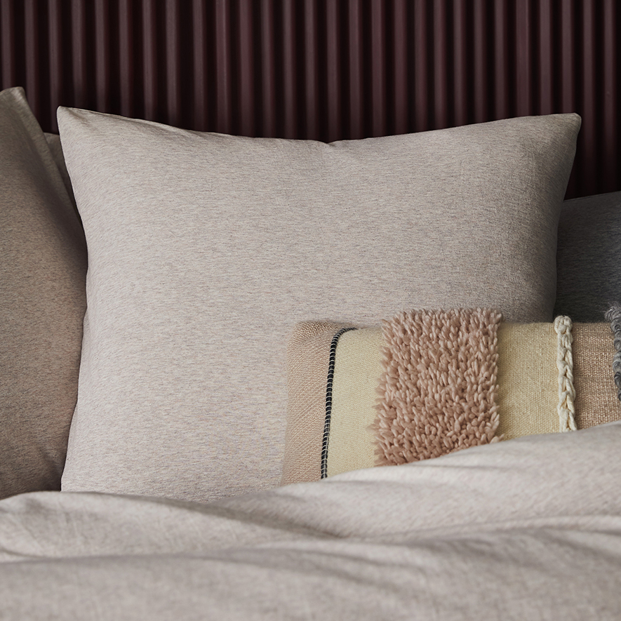 Ultra Soft Jersey Quilt Cover in Lotus Marble Adairs