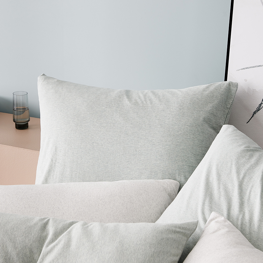 Ultra Soft Jersey Sage Quilt Cover Separates Adairs