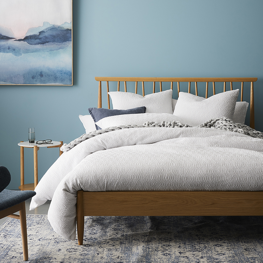 Harlow Quilt Cover Set in White Adairs