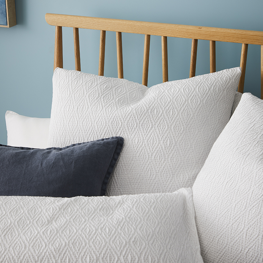 Harlow Quilt Cover Set in White Adairs