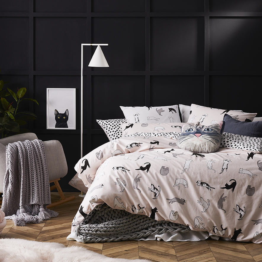 Camilla Quilt Cover Set Pink Adairs