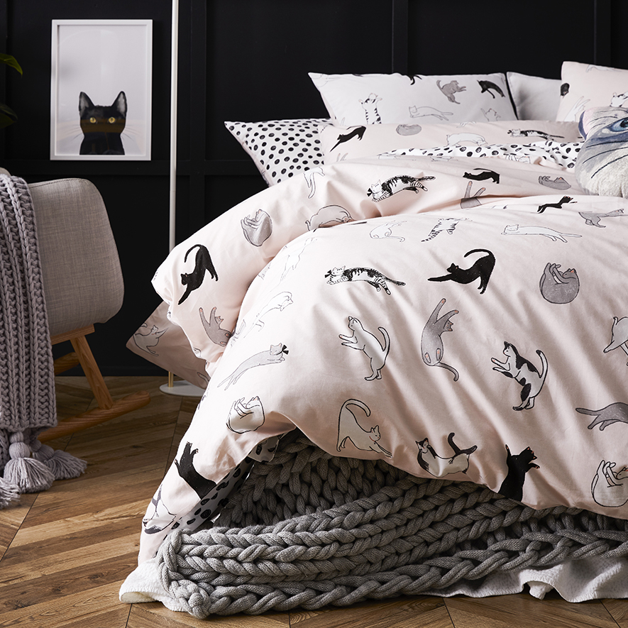 Camilla Quilt Cover Set Pink Adairs