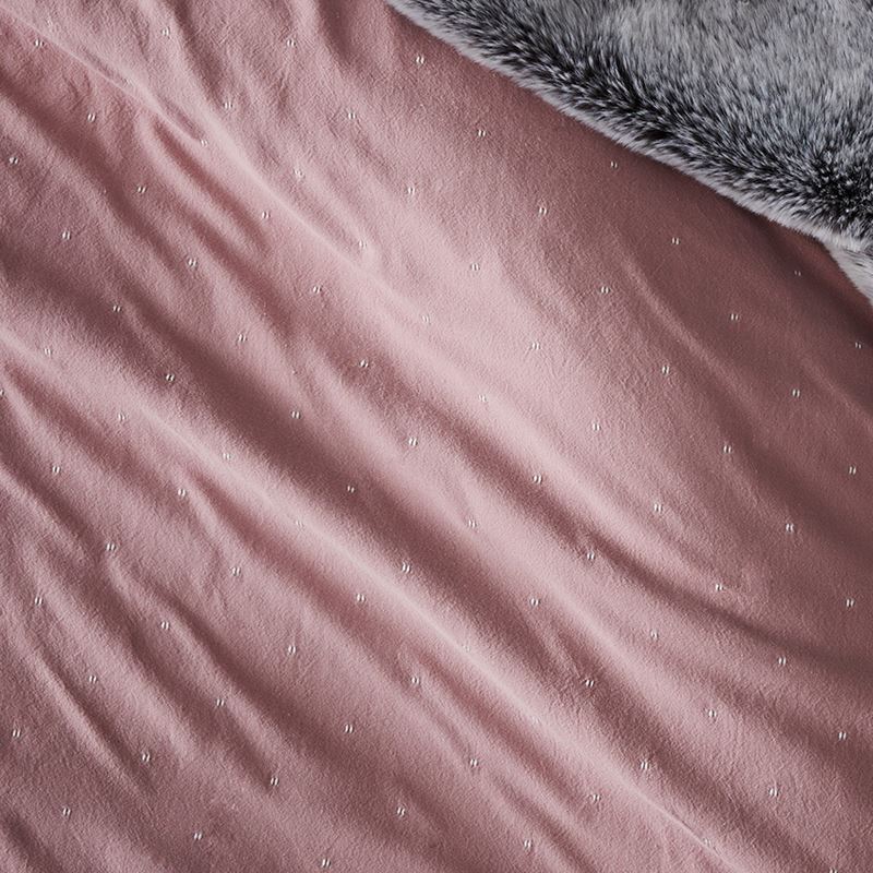 Zena Quilt Cover in Blush