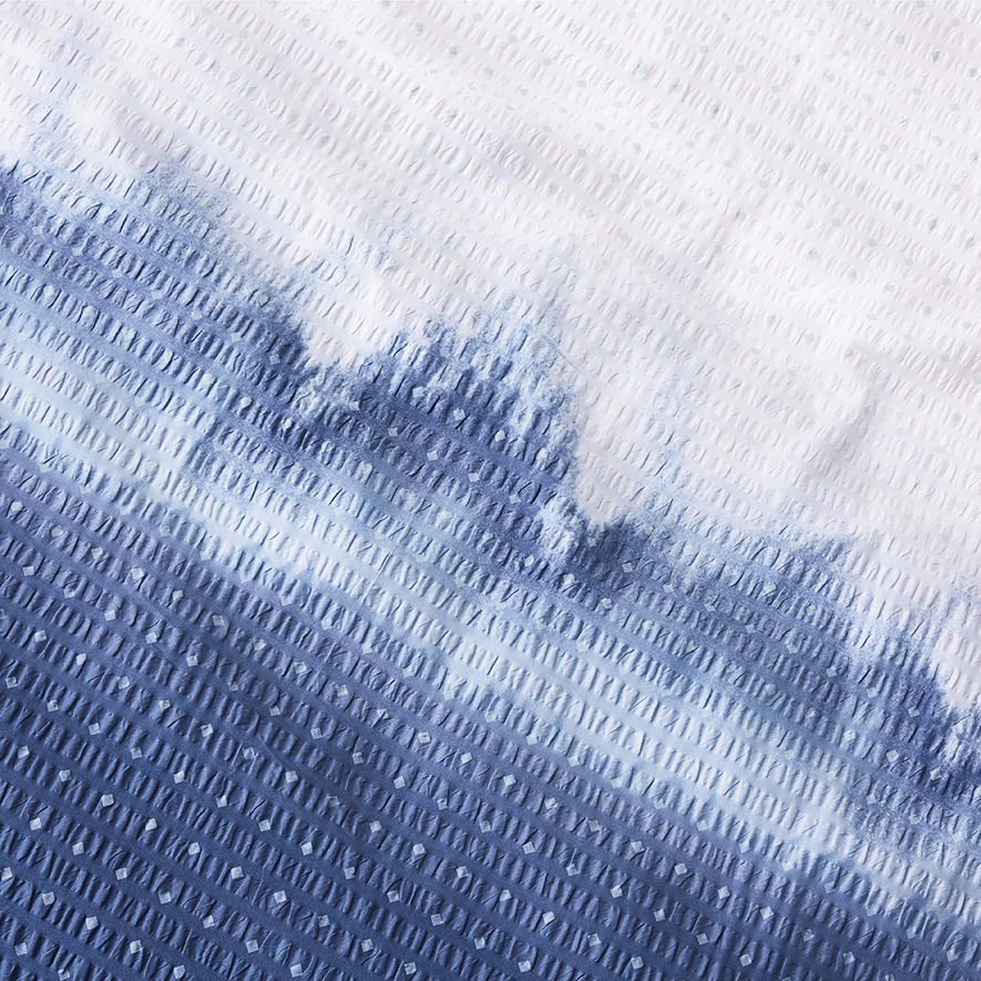 Ombre Quilt Cover Set Blue Adairs