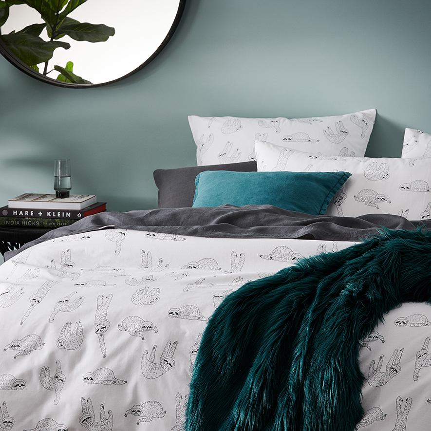 Sloth quilt cover adairs hotsell