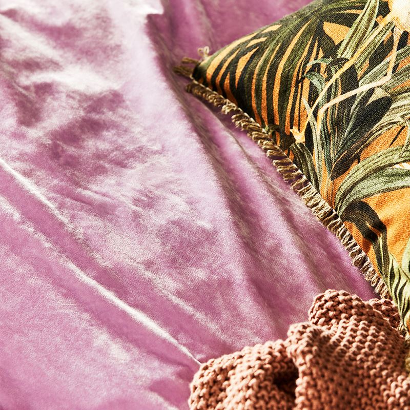 Luxe Velvet Quilt Cover Orchid