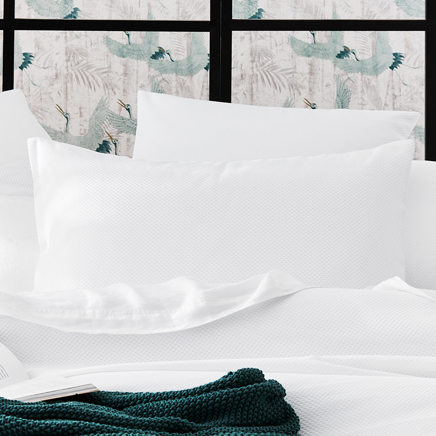 Atlanta White Quilt Cover Set Adairs