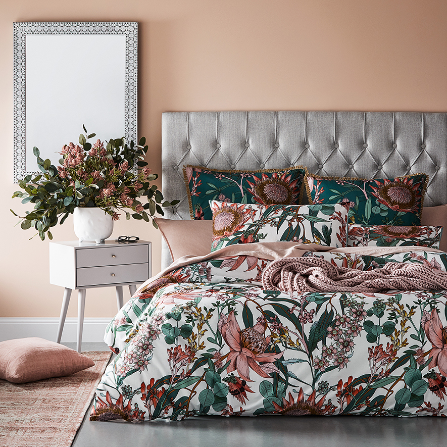Waratah Multi Quilt Cover Set + Separates Adairs