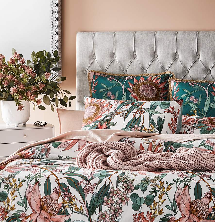 Waratah Quilt Cover Set Adairs