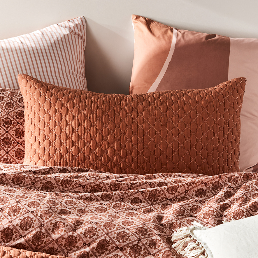 Desert Sky Earth Quilted Quilt Cover | Adairs