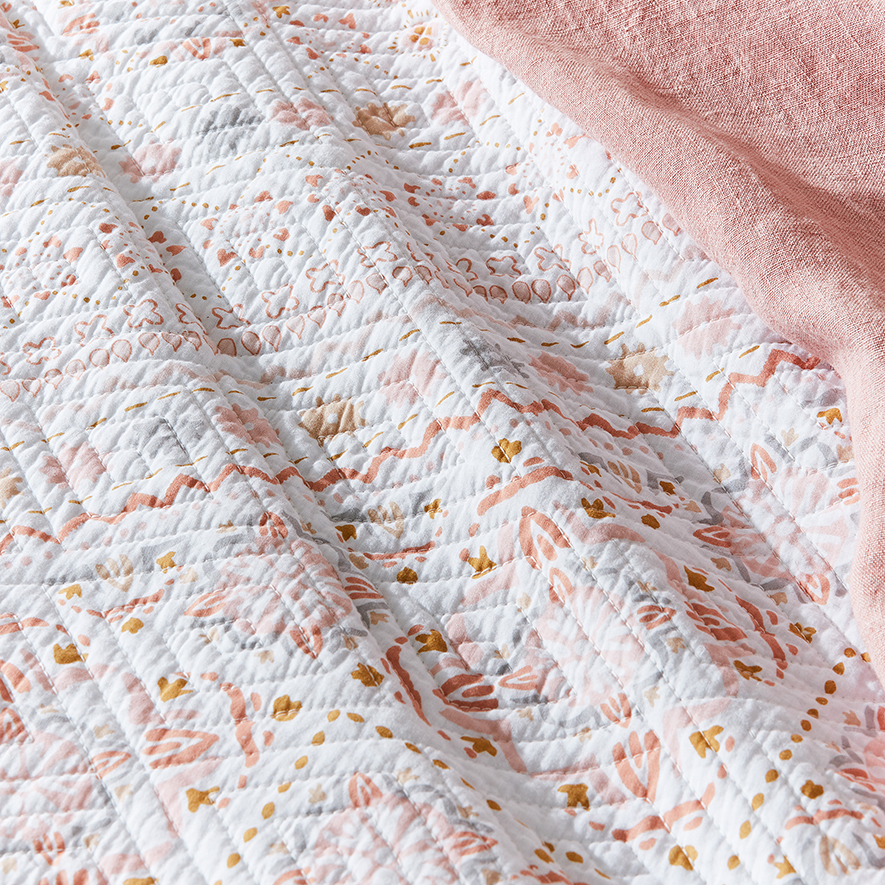 Bangalow Quilted Earth Quilt Cover Adairs