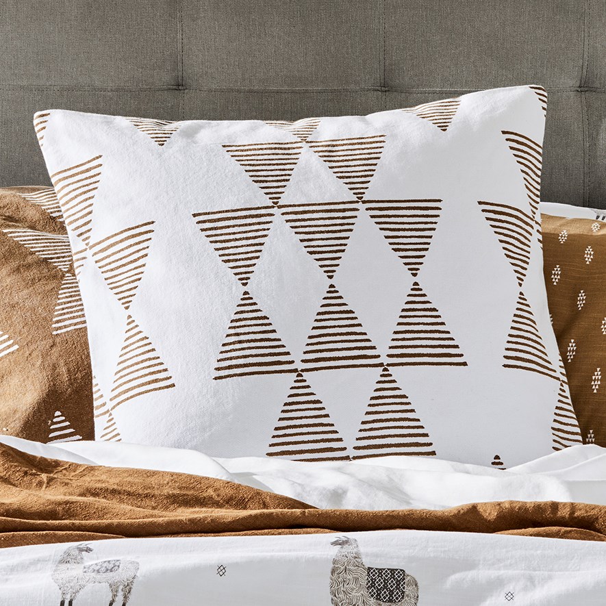 Llama Natural Quilt Cover Set Adairs