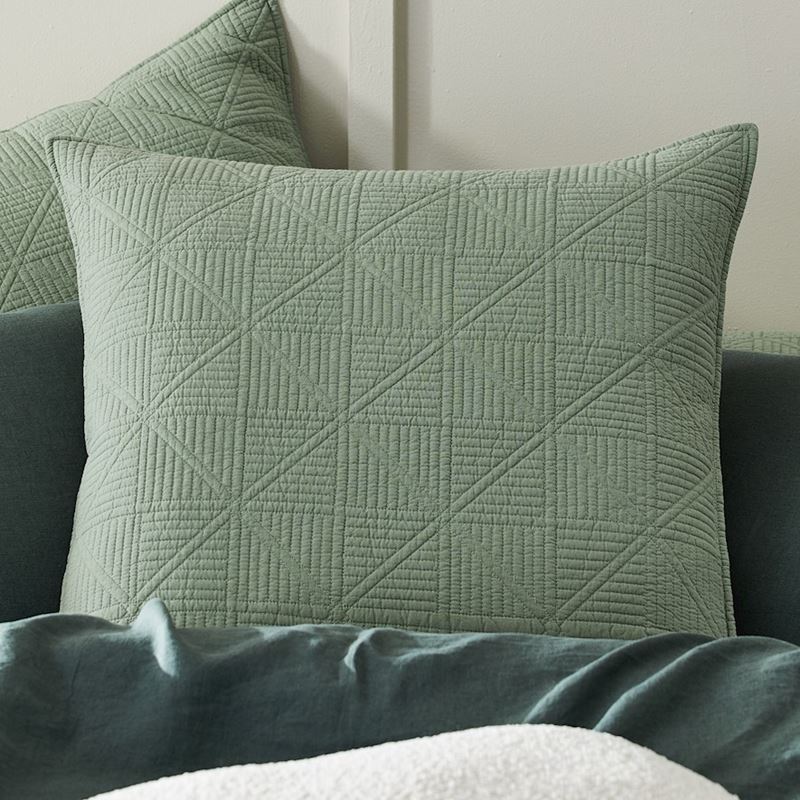 Prism Lily Pad Quilted Coverlet
