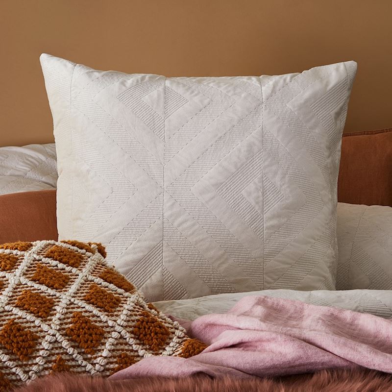 Electra Velvet Quilted Sand Quilt Cover
