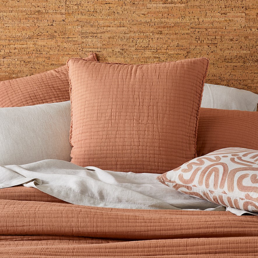 Cooper Earth Quilt Cover | Adairs