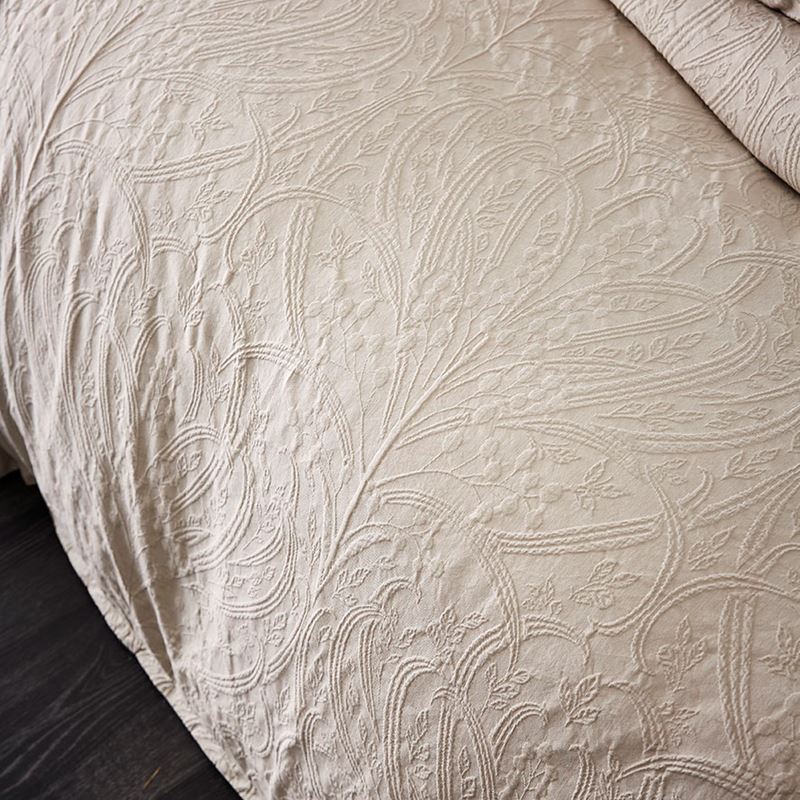 Hannah Quilt Cover Natural