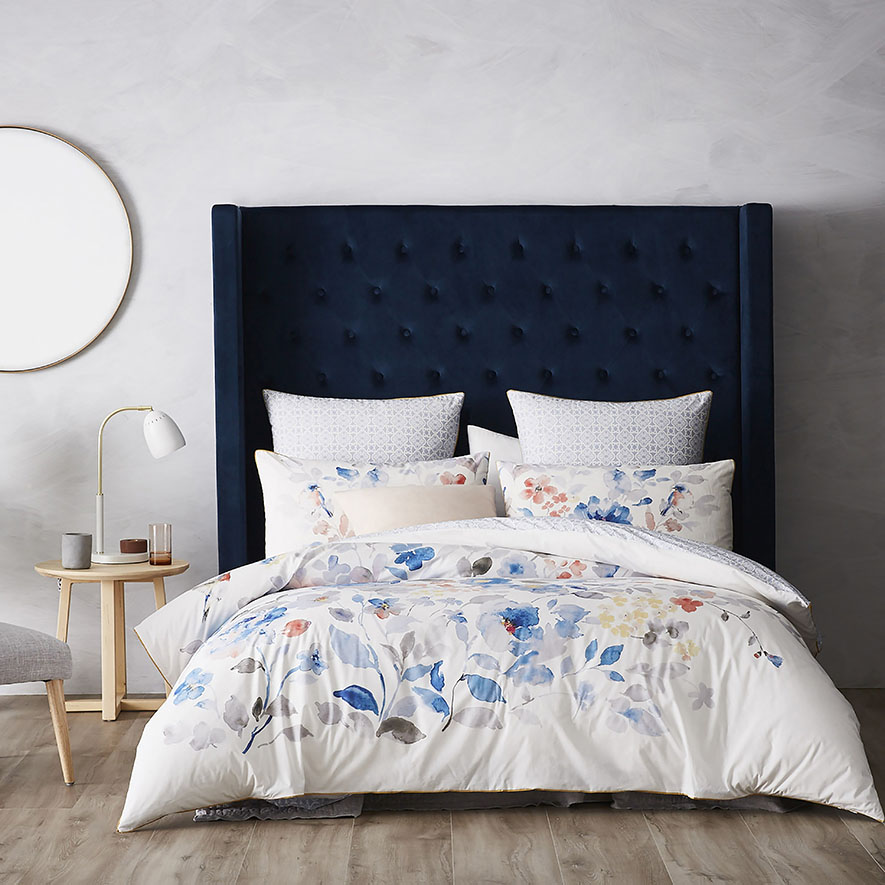 Willow Quilt Cover Set Blue Adairs