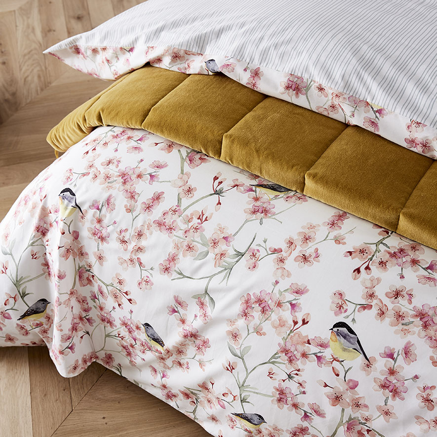 Winter Blossom Quilt Cover Set Adairs