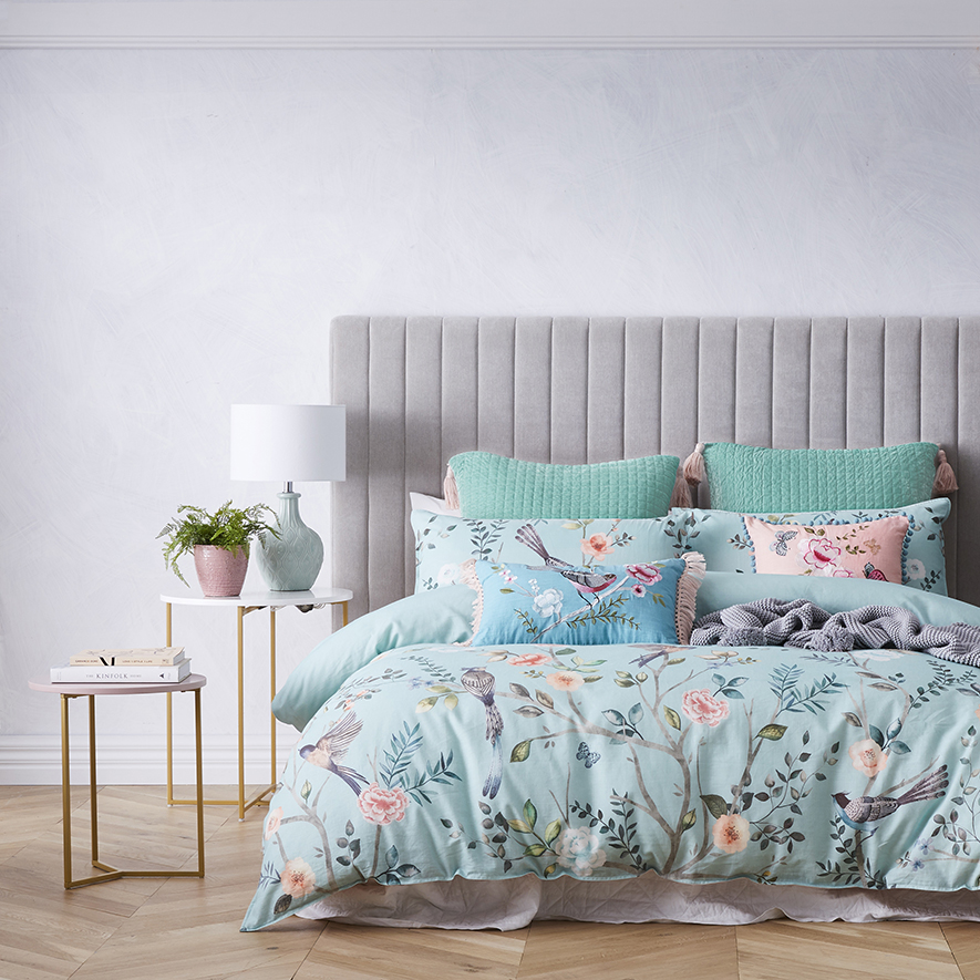 Duck egg duvet cover discount