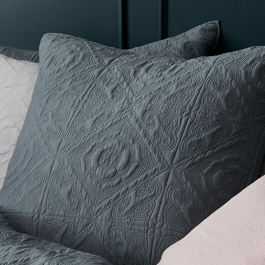 Malta Quilted Quilt Cover Sage Adairs