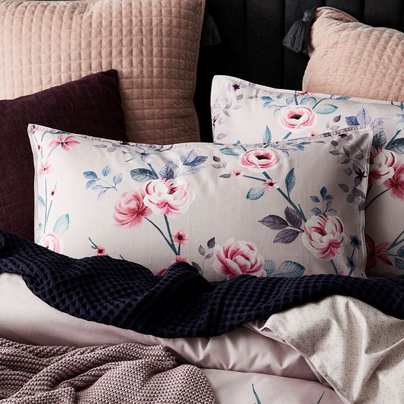 Proud Peacock Orchid Quilt Cover Set