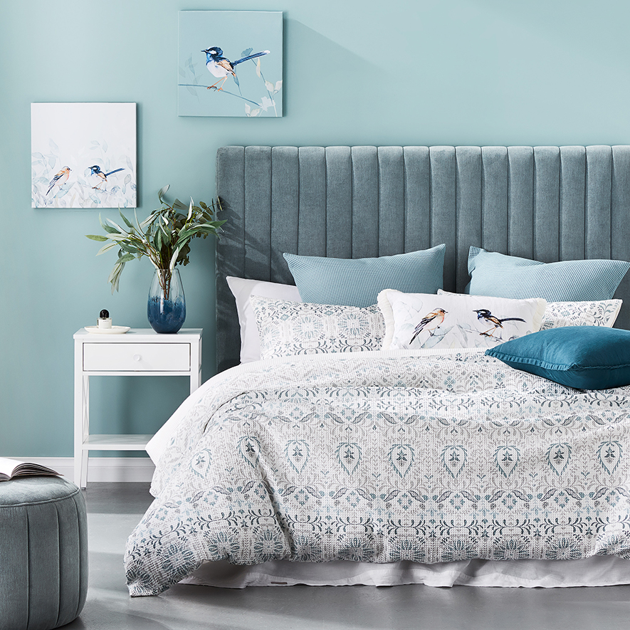 Cyprus Waffle Quilt Cover Set Arctic Adairs