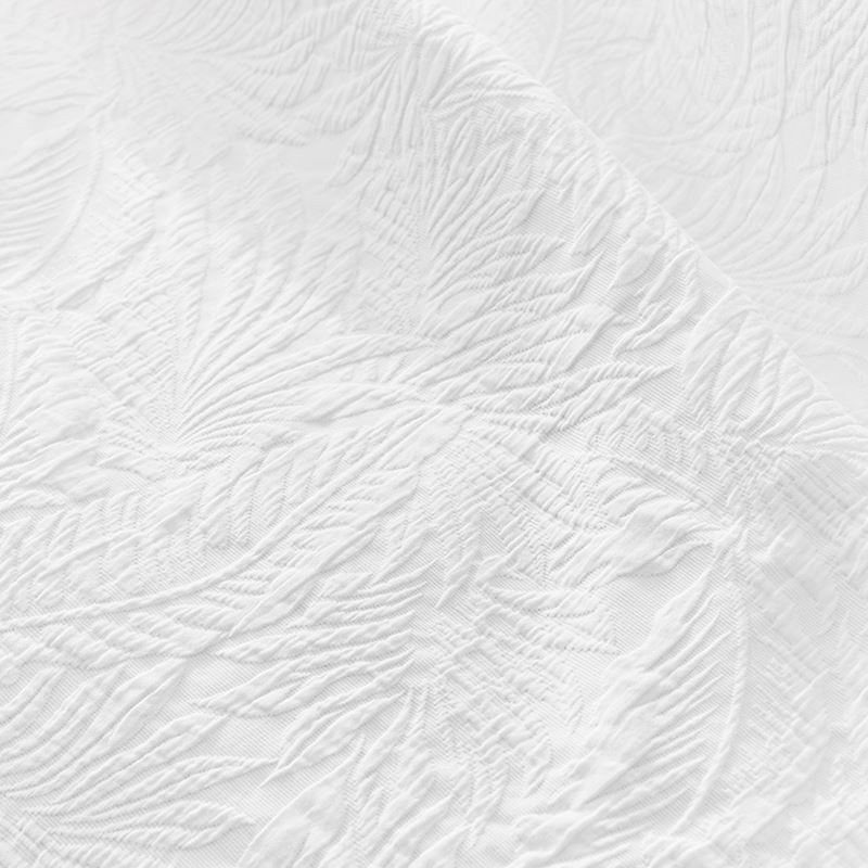Java Matelasse White Quilt Cover