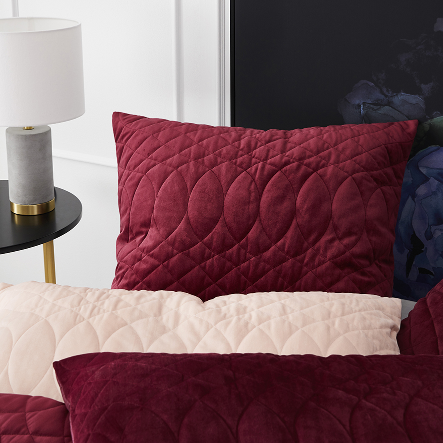 Ophelia Quilted Quilt Cover Ruby Adairs