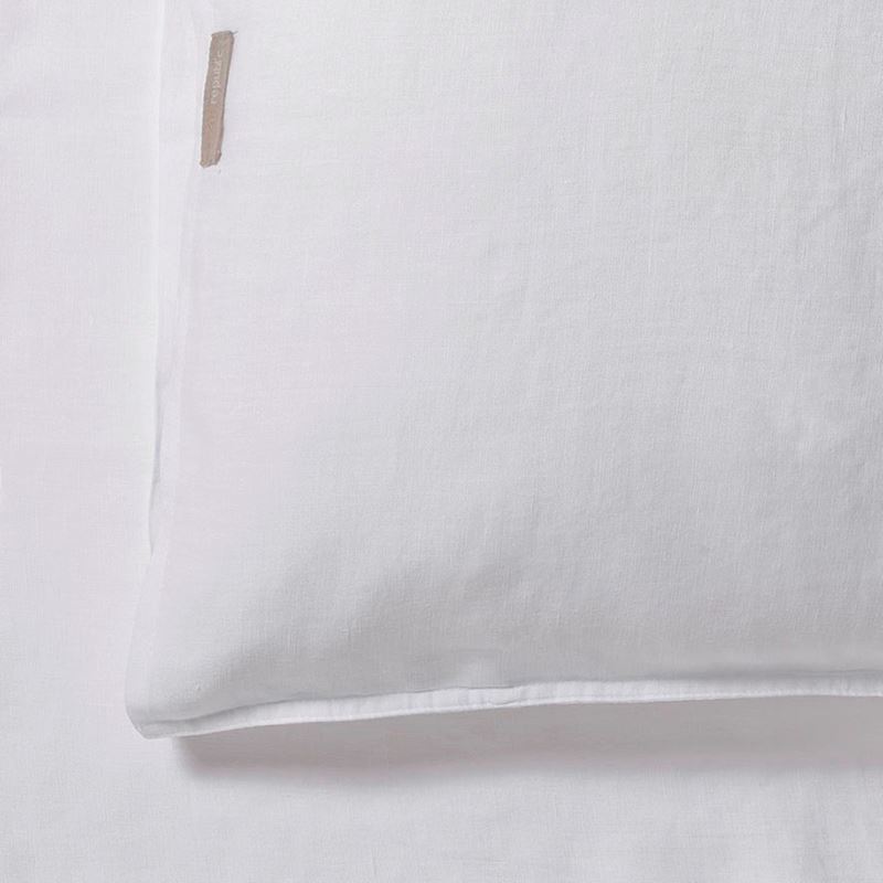 Vintage Washed Linen White Sheet Separates