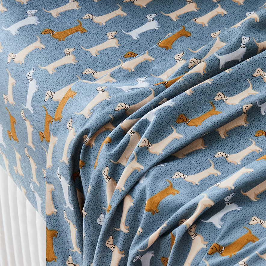 Printed Dachshund Sheet Set Adairs