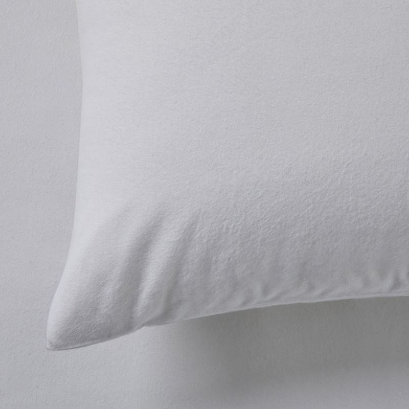 Plain Dyed White Flannelette Sheet Separates