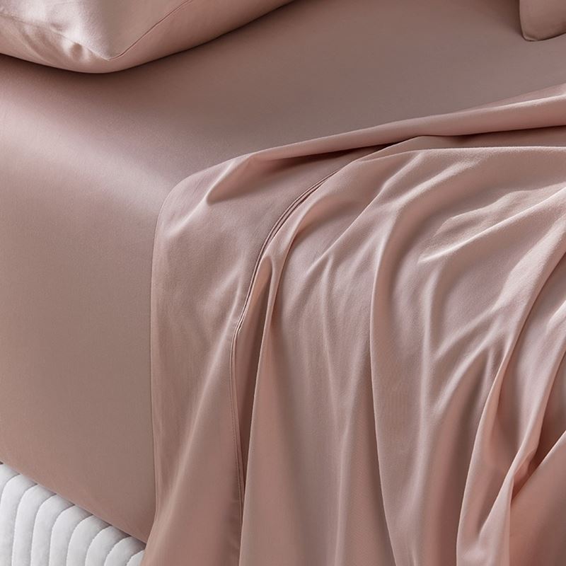 500TC Pima World's Softest Cotton Crystal Dusty Pink Sheet Sets