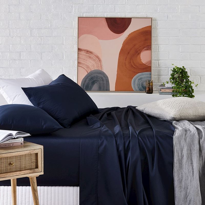 Worlds Softest Cotton Sheets - Worlds Softest Cotton Navy Sheet