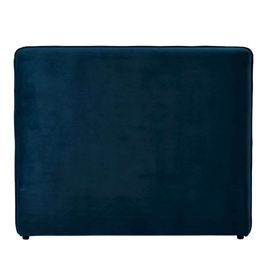 Home Republic Oliver Bedroom Furniture Queen Midnight Matte Velvet