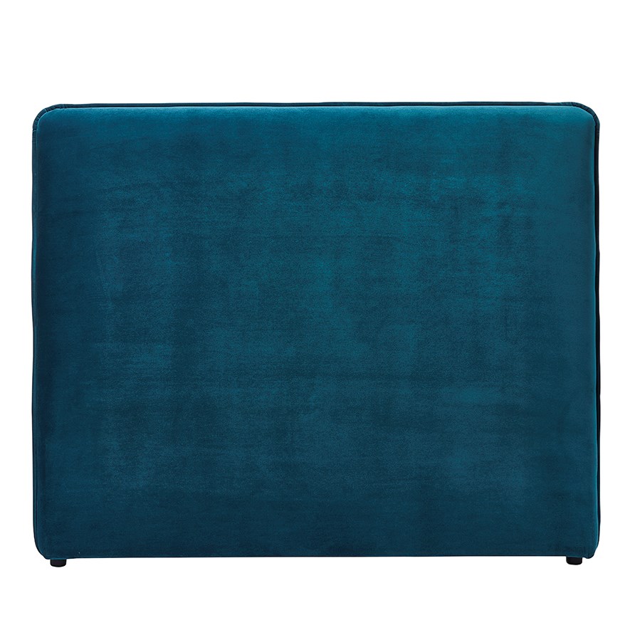 Home Republic Oliver Bedroom Furniture Queen Teal Matte Velvet Adairs