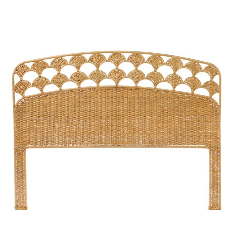 Home Republic Marseille Honey Rattan Bedhead Adairs