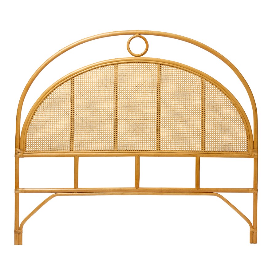 Home Republic Cuba Honey Rattan Bedhead Adairs