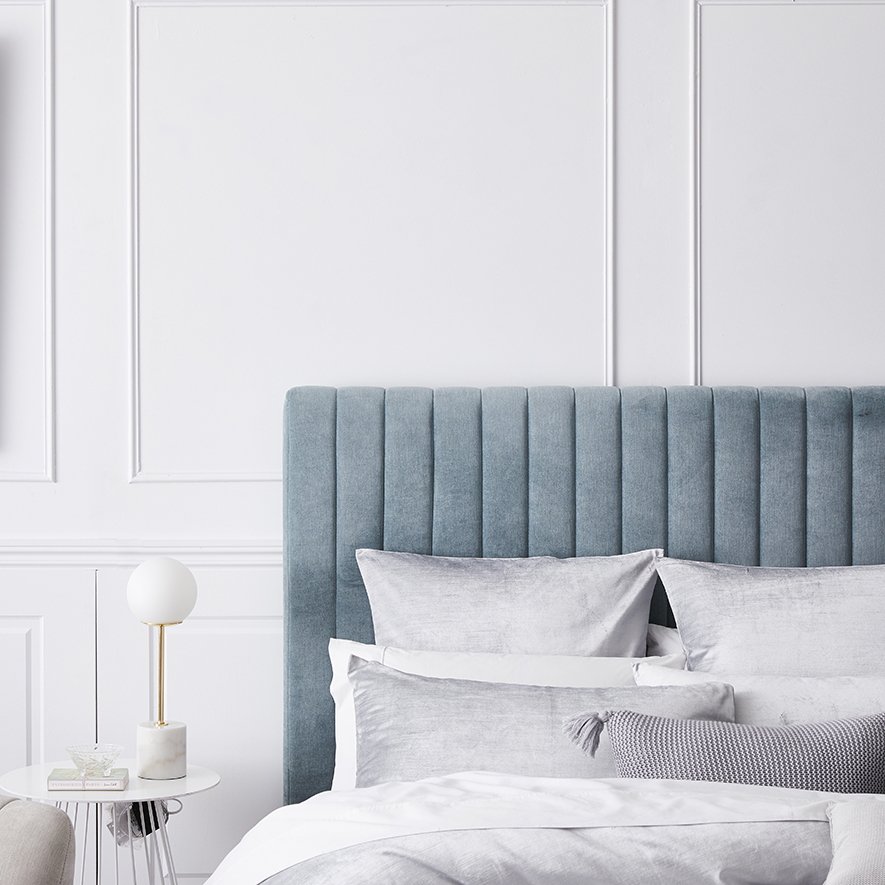 Kensington Bedhead Sage Adairs