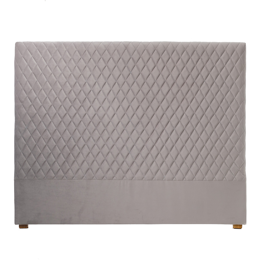 Maison Bedhead Diamond Silver Furniture Bedheads Mercer + Reid