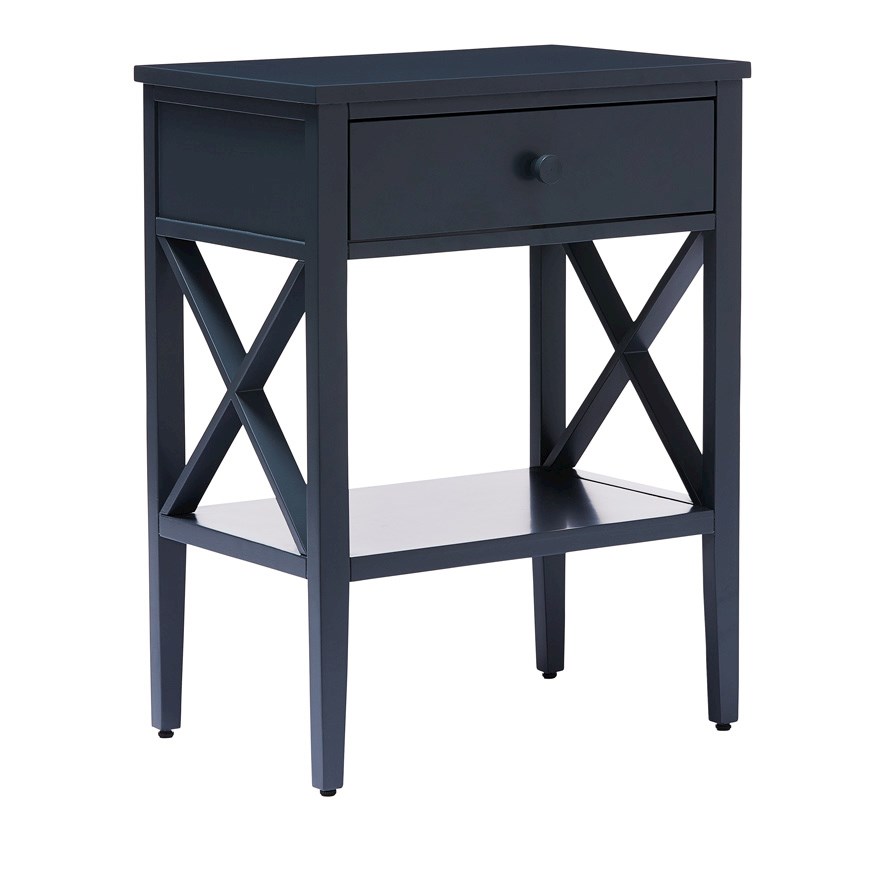 Mornington Collection Coal Bedside Table Adairs