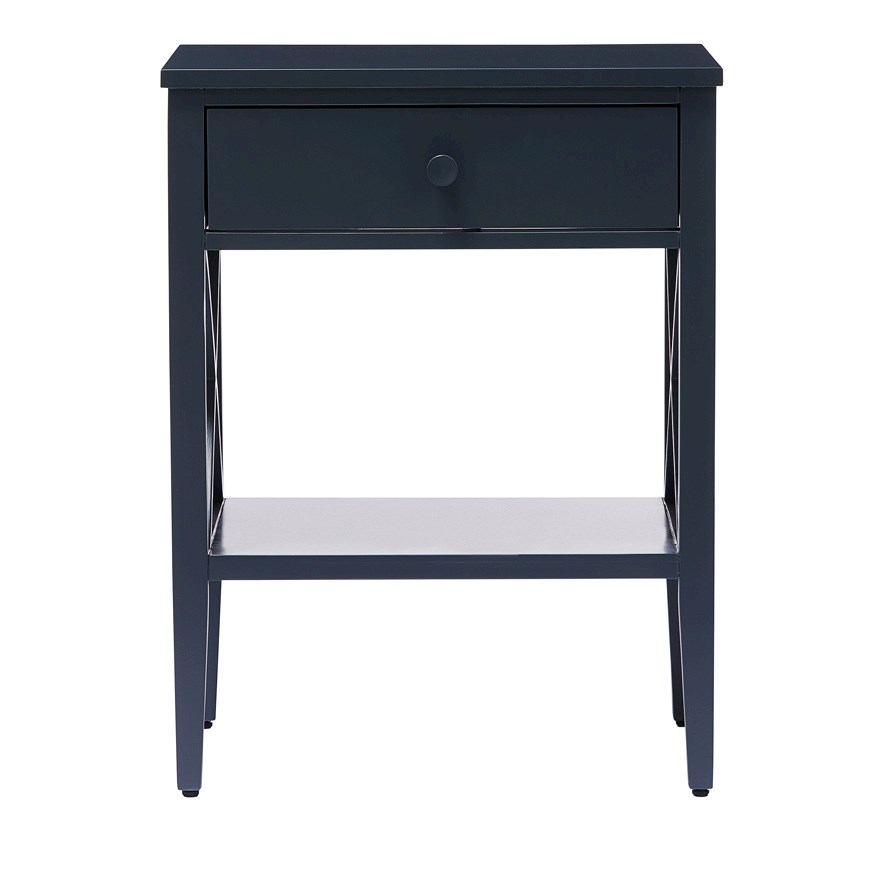 Mornington Collection Coal Bedside Table Adairs