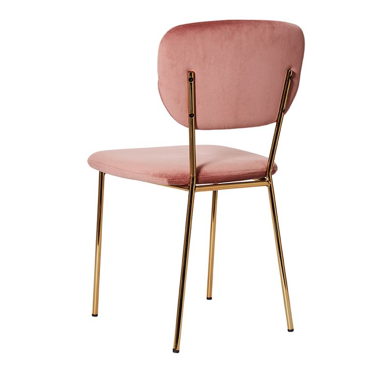 Torino Luxe Dining Chair in Blush 