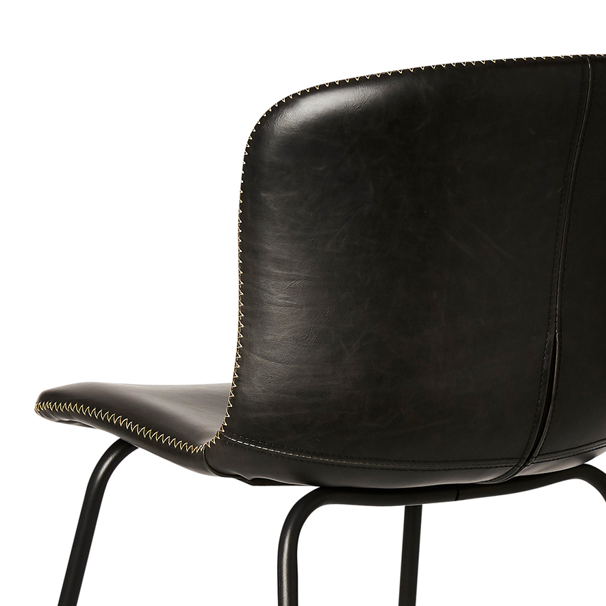 Orlando Counter Stool in Black Adairs