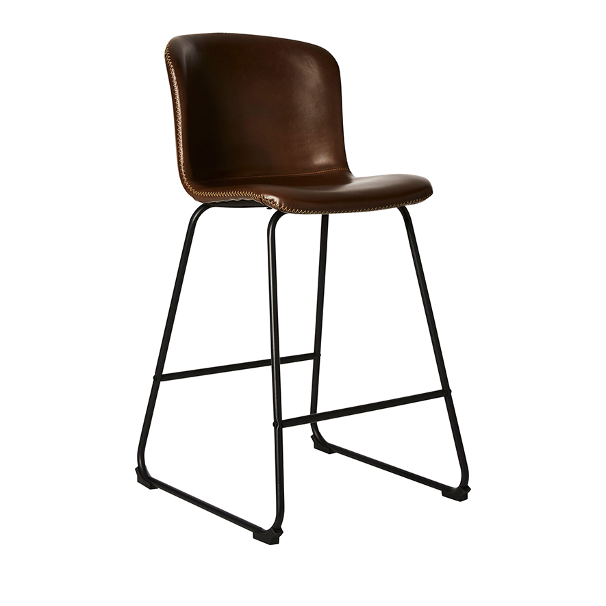 Orlando Brown Counter Stool Adairs