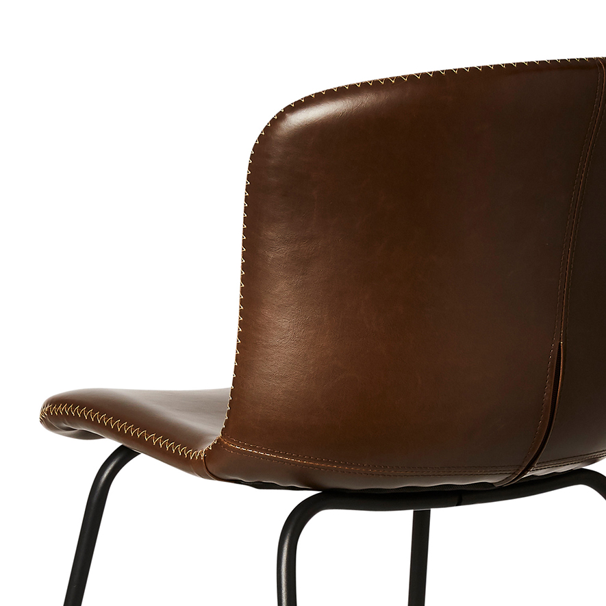 Orlando Counter Stool in Brown Adairs