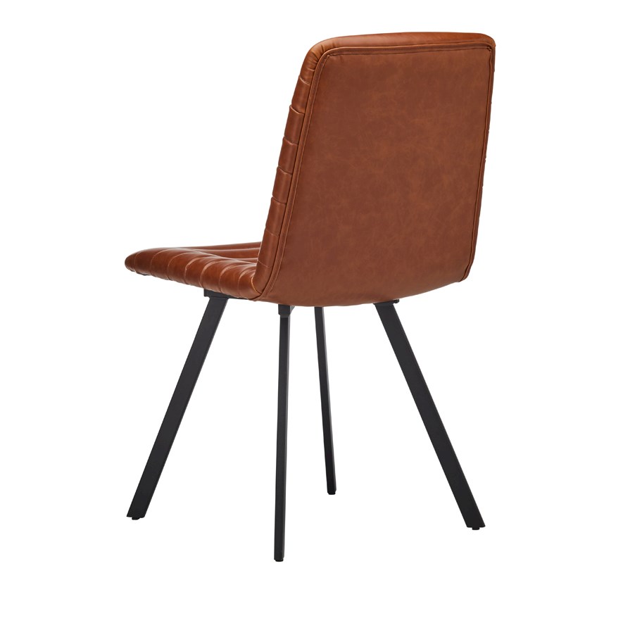 Quinn Dining Chairs Set of 2 in Whiskey Adairs