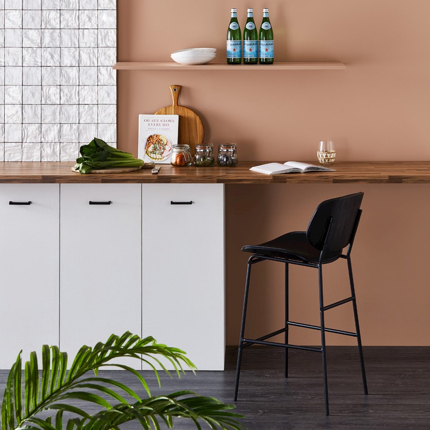 Seattle Dining Collection Black/Black Counter Stool Adairs