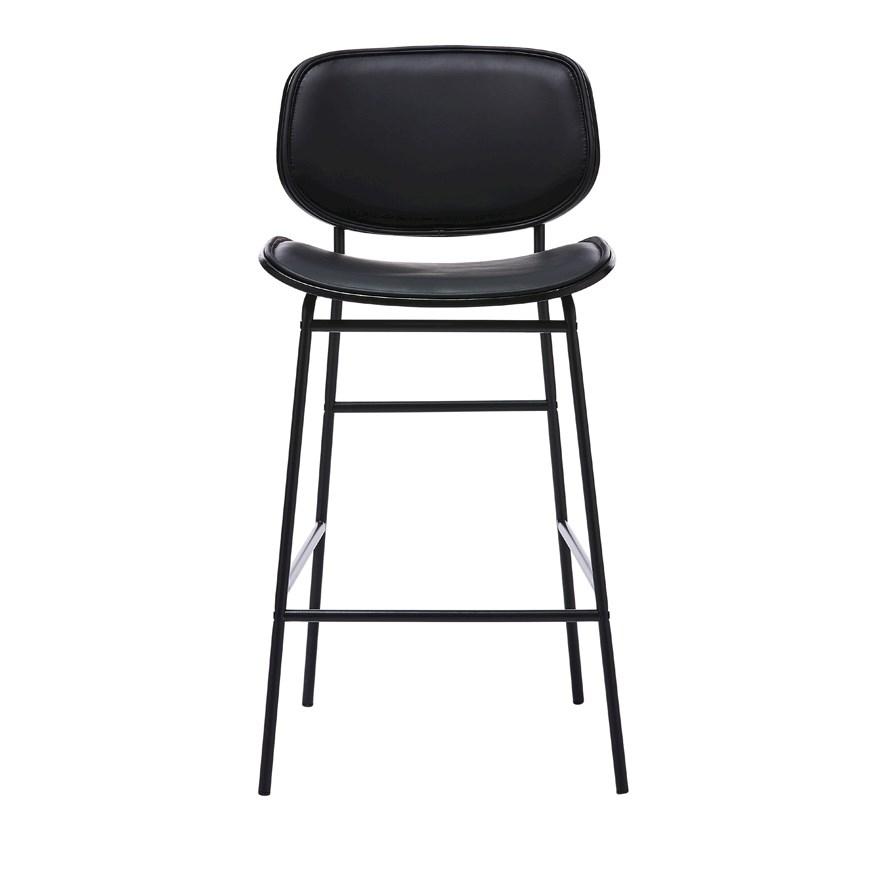 Seattle Dining Collection Black/Black Counter Stool Adairs
